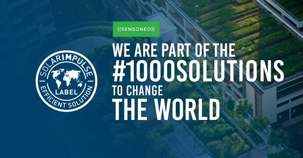 We are part of the #1000 solutions to change the world.