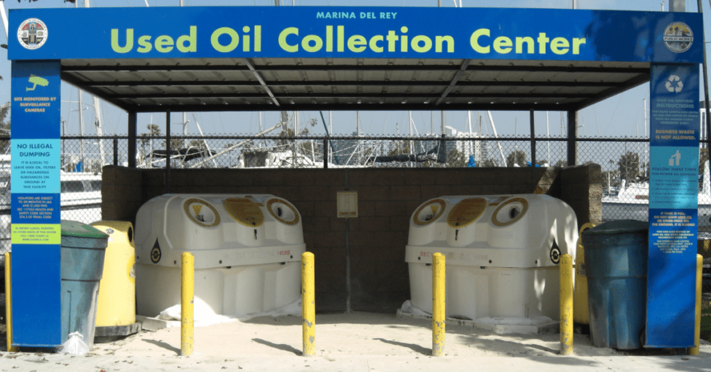 cooking used waste oil collection