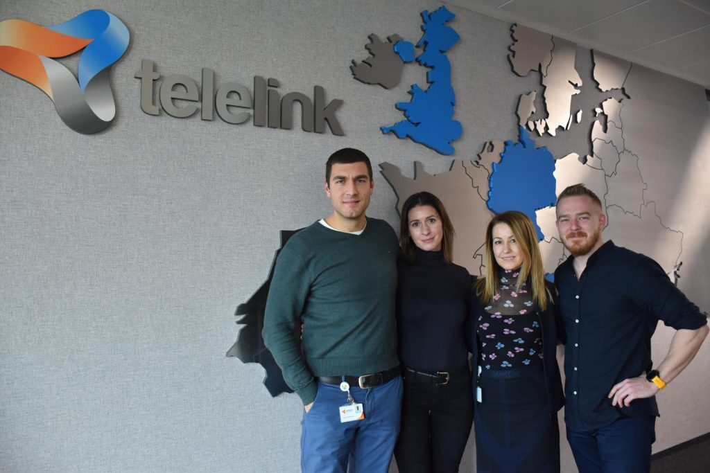 Telelink and Sensoneo employees from the Partner Training in Sofia.